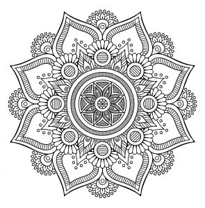 Mandala Fleur - 100% Mandalas Zen & Anti-stress