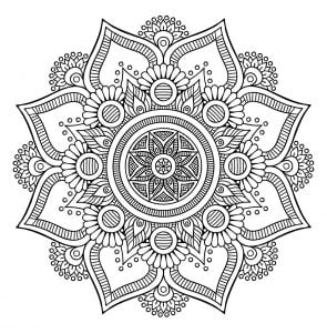 Mandala Fleur - 100% Mandalas Zen & Anti-stress