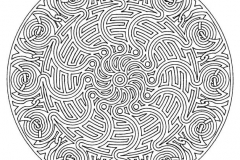 Mandala a colorier zen relax gratuit 10