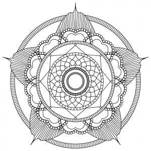 Mandala a imprimer mpc design 2
