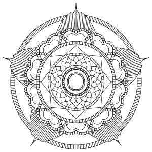 Mandala a imprimer mpc design 2