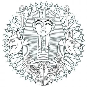 Mandala toutankhamon egypt