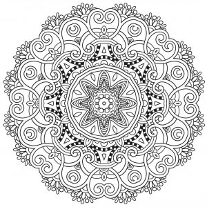 Incredible mandala to download in pdf