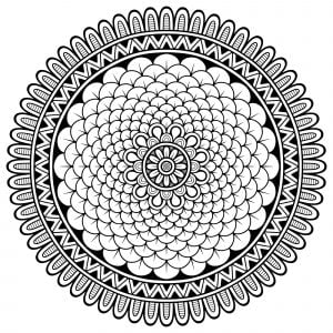 Mandala little petals