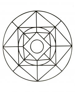 Mandalas geometric to print 13