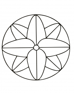 Mandalas geometric to print 4