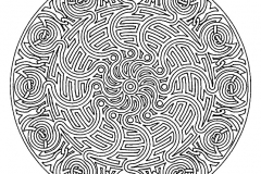 Mandala to color zen relax free 1 1