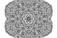 Mandala to color zen relax free 13