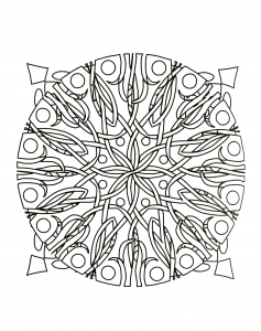 Mandala to download abstract forms