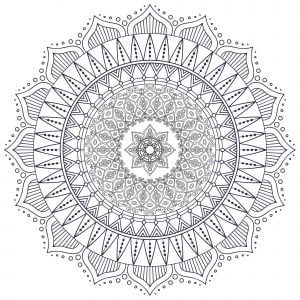 Mandala zen antistress 7