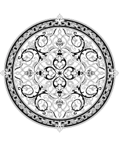 Oriental mandala 1