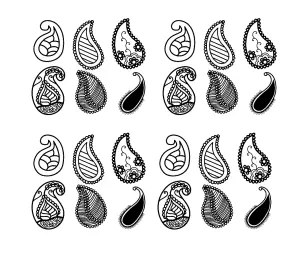 Oriental paisley
