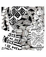 coloriage-afrique-motifs
