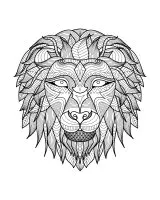 coloriage-adulte-afrique-tete-lion-2