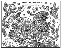 coloriage-afrique-tomnbo-lion