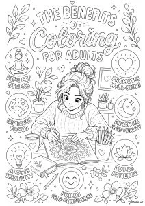 Es bienfaits du coloriage pour adultes : détente et créativité au quotidien