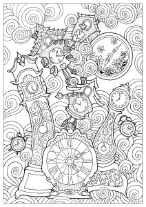 Horloges étranges