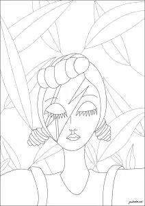 La Fille "Bowie"