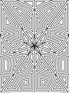 coloriage-labyrinthe-fleurs-zen