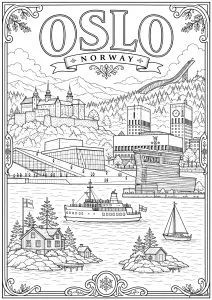 Oslo, capitale de la Norvège