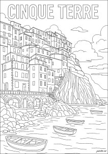 Cinque Terre, Italie, et ses maisons colorées