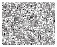 coloriage-adulte-architecture-ville-complexe