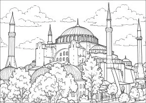 Sainte Sophie d’Istanbul, joyau byzantin achevé en 537