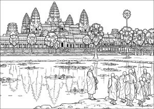 Angkor Wat au Cambodge