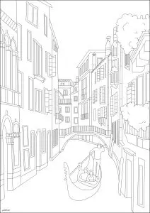 Gondole à Venise