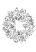 coloriage-mizu-couronne-noel