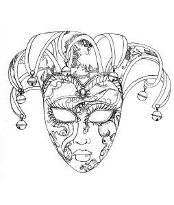 Masque Du Carnaval De Venise