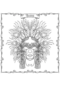 Masque Du Carnaval De Venise