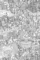 Difficile Doodling Doodle Art 5