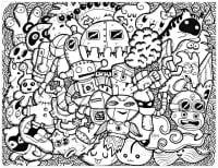 Doodle Rigolo Par Bon Arts