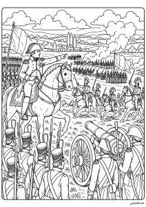 Napoléon à Waterloo - 18 juin 1815