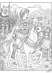 Alexandre le Grand - roi de Macédoine (336-323 av. J.-C.)