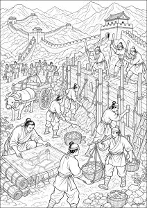 Bâtisseurs de la Grande Muraille de Chine (dynastie Ming, XIVe-XVIIe siècle)