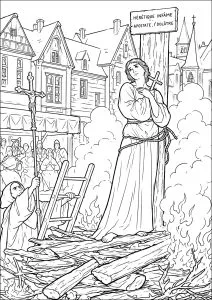 Jeanne d’Arc sur le bûcher - 1431
