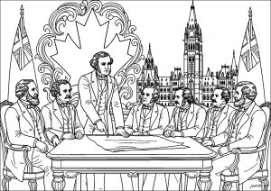 La naissance du Canada - Confédération canadienne (1er juillet 1867)