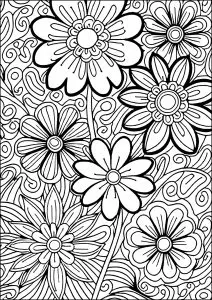Fleurs Et Motifs Envoutants