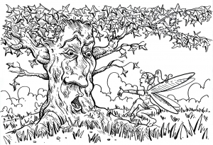 Arbre Et Fée