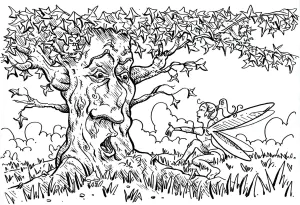 Arbre Et Fée