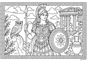 Athéna, déesse de la sagesse