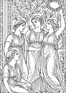 Scène antique
