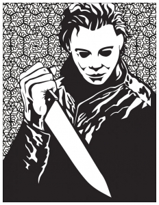 coloriage-film-horreur-michael-myers