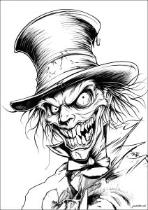 Le Chapelier Fou en mode Zombie