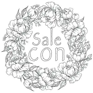 Insulte à Colorier  Pour Décompresser  : Sale Con