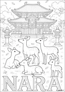 Nara, ancienne capitale impériale du japon