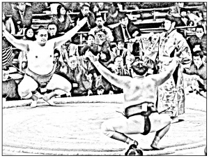 coloriage-japon-sumo-3