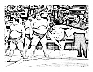 coloriage-japon-sumo-4